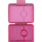 Yumbox Madkasse m. 3 Rum - Bento Snack - Sparkle Pink