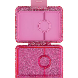 Yumbox Madkasse m. 3 Rum - Bento Snack - Sparkle Pink