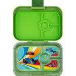 Yumbox Madkasse m. 4 Rum - Bento Panino - Mattcha Green - Race