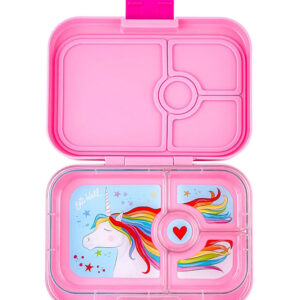 Yumbox Madkasse m. 4 Rum - Bento Panino - Power Pink - Unicorn