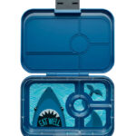 Yumbox Madkasse m. 4 Rum - Bento Tapas - Monte Carlo Blue/Shark