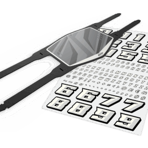 BERG Biky Number Plate