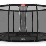 BERG Elite InGround 380 Grey + Safety Net Deluxe