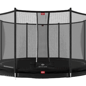 BERG Favorit InGround 430 Black + Safety Net Comfort