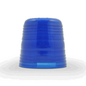 BERG Flashing light cover blue
