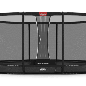BERG Grand Champion InGround 470 Grey + Safety Net Deluxe