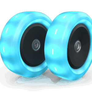 BERG Nexo Wheels 120x40mm Lights Blue