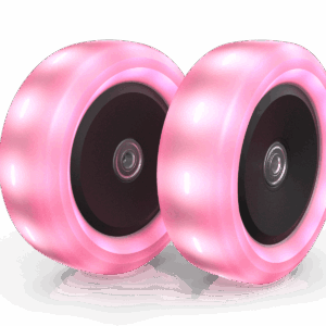 BERG Nexo Wheels 120x40mm Lights Pink