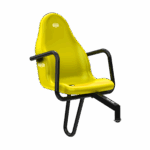 BERG Passenger seat Yellow XL