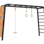 BERG PlayBase Large TL (Disc swing+Rings+Climbing wall)
