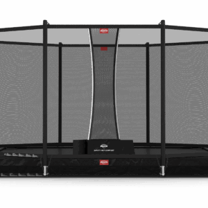 BERG Ultim Favorit InGround 410 Black + Safety Net Comfort