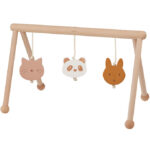 Liewood Aktivitetsstativ m. Tilbehør - Træ - Ernie - Dark Rose M