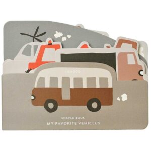 Liewood Babybog - Jade - Vehicles/Dove Blue