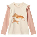 Liewood Badebluse - Tenley - UV40+ - Pale Tuscany/Ecru