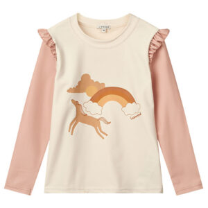 Liewood Badebluse - Tenley - UV40+ - Pale Tuscany/Ecru