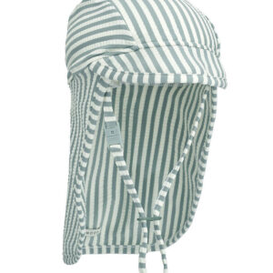 Liewood Badehat - Cecilia - UV40+ - Stripe Peppermint/Crisp Whit
