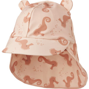 Liewood Badehat - Senia - UV40+ - Seahorse/Apple Blossom