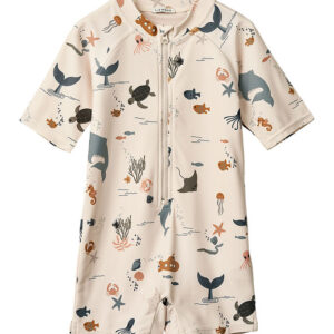 Liewood Badeheldragt - Max - UV40+ - Sea Creature/Sandy