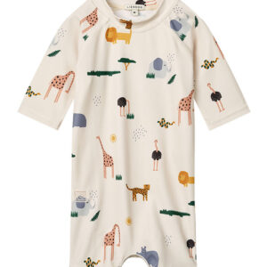 Liewood Badeheldragt - Thor - Safari Sandy Mix