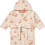 Liewood Badekåbe - Lilana Yarn Dyed - Peach/Sea Shell