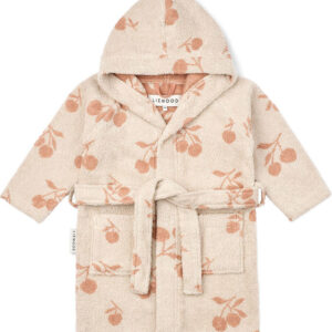 Liewood Badekåbe - Lilana Yarn Dyed - Peach/Sea Shell