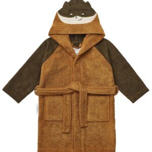 Liewood Badekåbe - Lily - Superhero/Golden Caramel