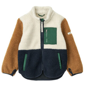 Liewood Fleecejakke - Nolan - Classic Navy Multi Mix