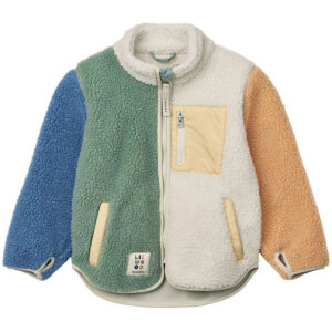 Liewood Fleecejakke - Nolan - Peppermint Multi Mix