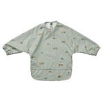 Liewood Forklæde - Merle - Vehicles Dove Blue Mix