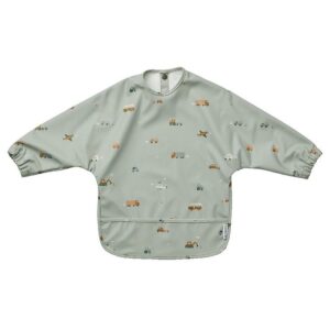 Liewood Forklæde - Merle - Vehicles Dove Blue Mix