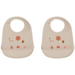 Liewood Hagesmække - Silikone - 2-pak - Tilda - Birthday Multi M