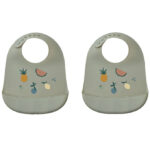 Liewood Hagesmække - Silikone - 2-pak - Tilda - Fruit Dove Blue