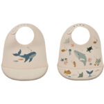 Liewood Hagesmække - Silikone - 2-pak - Tilda - Sea Creature/San