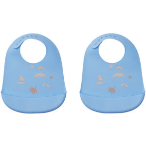 Liewood Hagesmække - Silikone - 2-pak - Tilda - Seaside Sky Blue