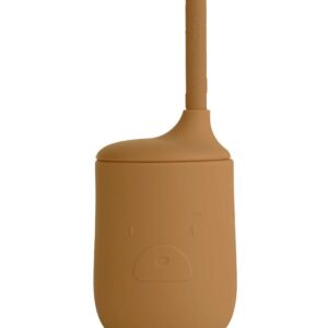 Liewood Kop m. Sugerør - Ellis - Mr Bear Golden Caramel