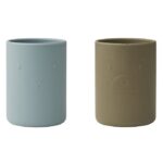 Liewood Kopper - 2-pak - Ethan - Blue Fog/Khaki Mix