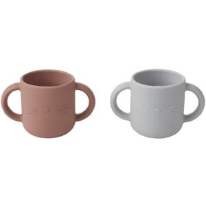 Liewood Kopper - 2-pak - Gene - Silikone - Dumbo Grey