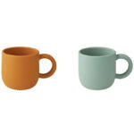 Liewood Kopper - Silikone - 2-Pak - Merce - Mustard Peppermint