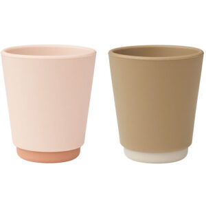 Liewood Kopper - Silikone - Rachel - 2-pak - Oat/Sandy Mix