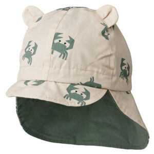 Liewood Legionærhat - Gorm - Vendbar - Crab Sandy/Peppermint