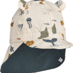 Liewood Legionærhat - Gorm - Vendbar - Sea Creature/Sandy