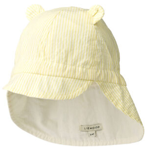 Liewood Legionærhat - Gorm - Vendbar - Stripe Lemonade/Creme De