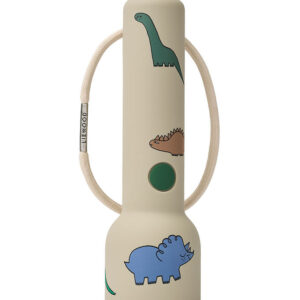 Liewood Lommelygte - Gry - Silikone - 4,9x15,7 cm - Dinosaurs/Mi