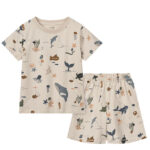 Liewood Nattøj - 2-delt - Ilford - Sea Creature/Sandy