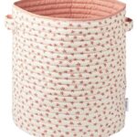 Liewood Opbevaringskurv - 46x40 cm - Lia - Quilted - Floral/Sea