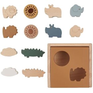 Liewood Puttekasse - Gary - Safari/Golden Caramel Multi Mix