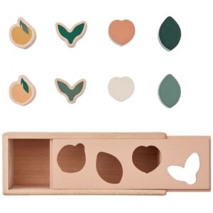 Liewood Puttekasse - Midas - Træ - Peach/Pale Tuscany Multi Mix