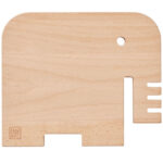 Liewood Skærebræt - Hannae Elephant - Natural