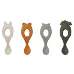 Liewood Skeer - Liva - Silikone - 4-pak - Hunter Green Mix