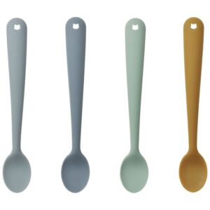 Liewood Skeer - Siv - 4-pak - Silikone - Blue Multi Mix